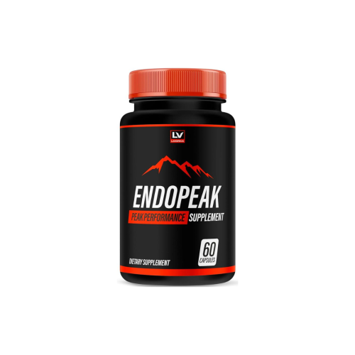 EndoPeak bottle front view – daily wellness supplement